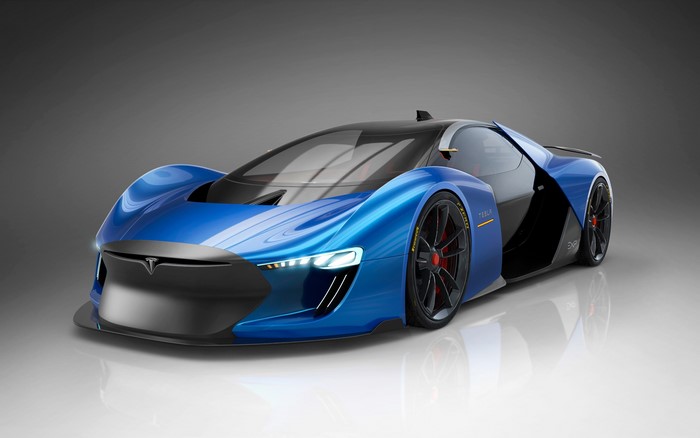 Tesla Model EXP concept car