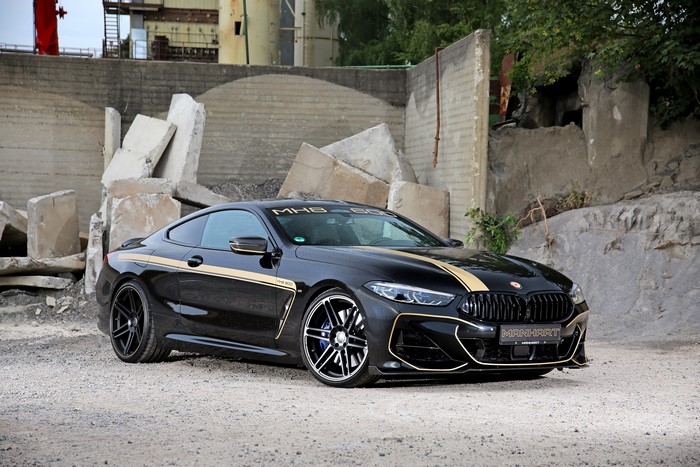 4K 2019 Manhart MH8 600 BMW Black Metallic
