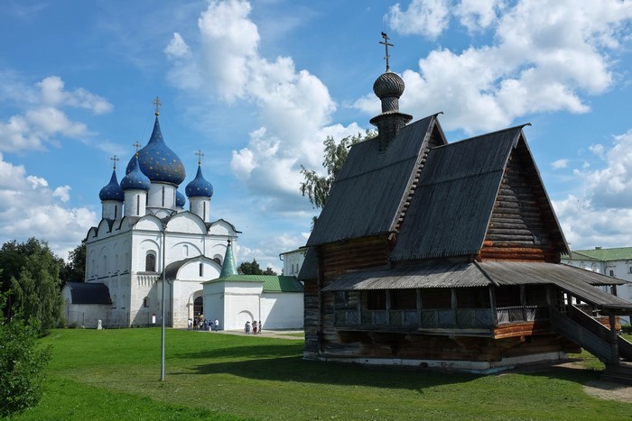 Suzdal Vladimir Oblast Russia Temples Church Wooden