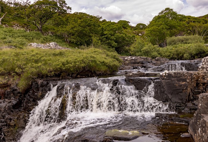 Eas Fors Waterfall, Scotland