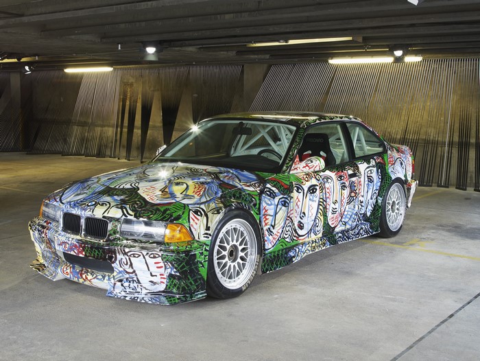4K BMW 3 Series Coupe Art Car by Sandro Chia