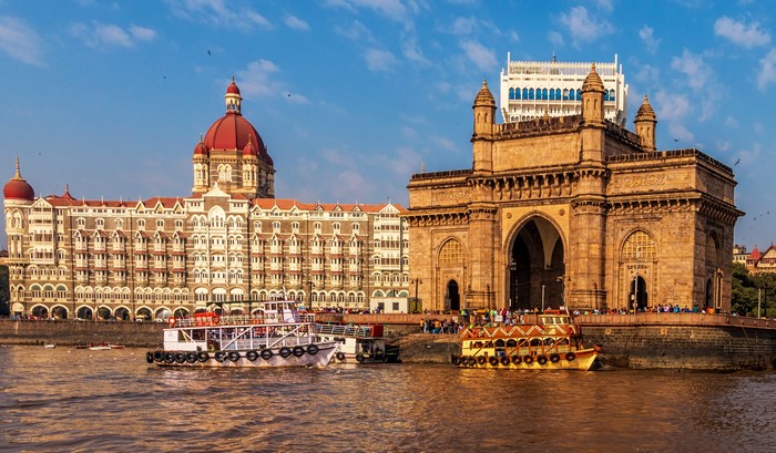 Gateway of India and Taj Mahal Palace Hotel, Mumbai
