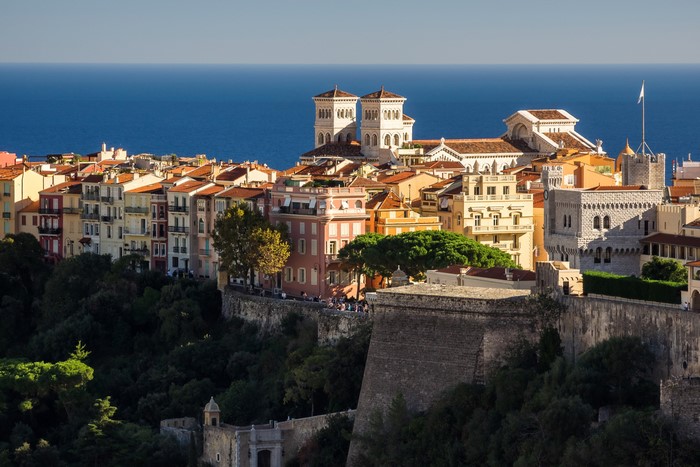 Le Rocher, Monaco Houses by the Sea