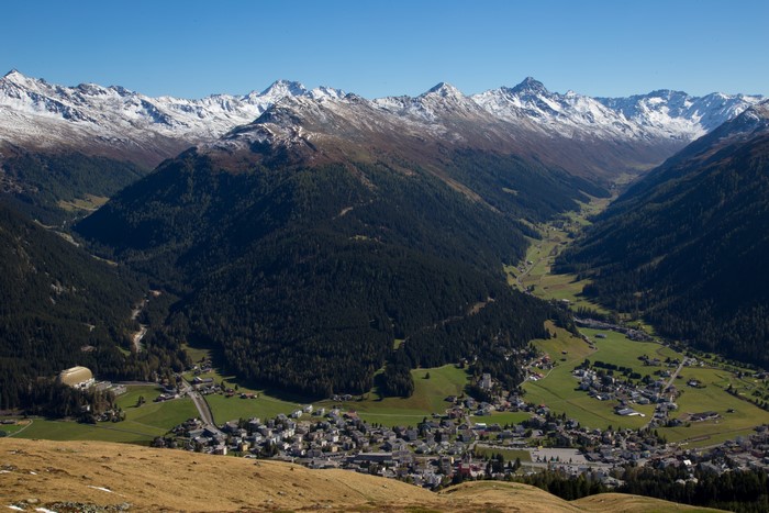 Switzerland Mountains and Village