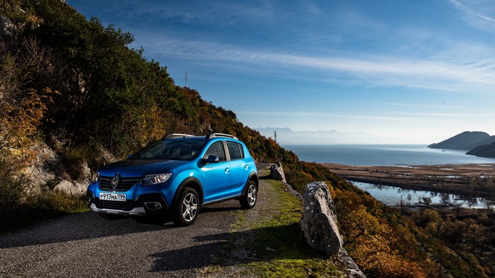 4K 2018-19 Sandero Stepway Renault Light Blue