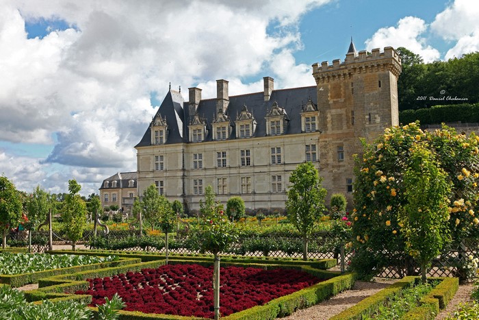 Chateau de Chaumont-sur-Loire gardens and castle, France