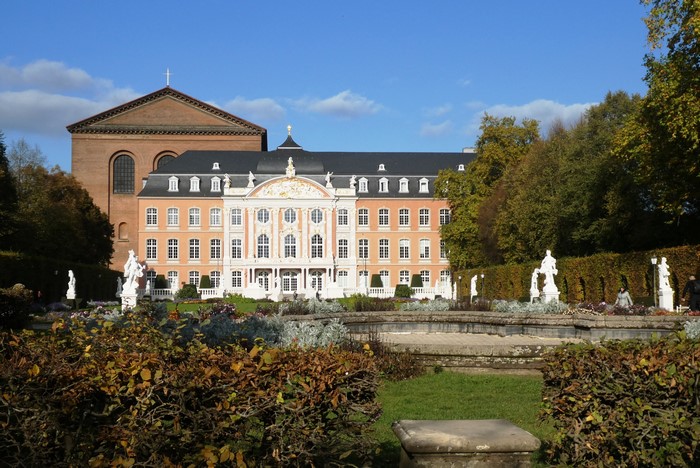 Electoral Palace and Basilica in Trier, Germany