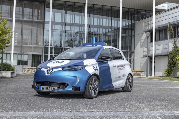 Renault Zoe Autonomous Lab car