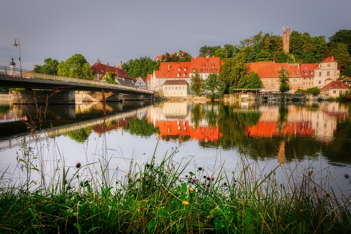 Landsberg am Lech, Lech River, Germany