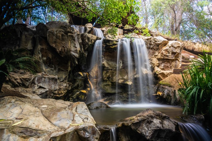 4K Waterfall at Los Angeles Zoo