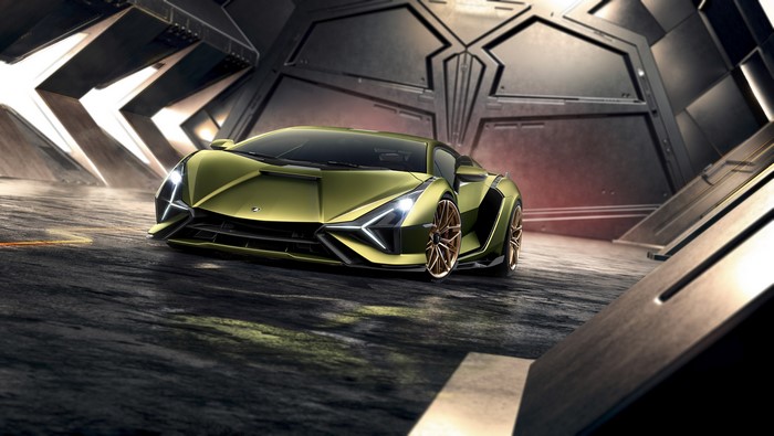 4K Lamborghini Sian FKP 37 Front View
