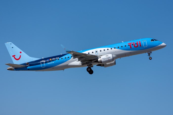 TUI Airlines Belgium Embraer ERJ-190 Aircraft