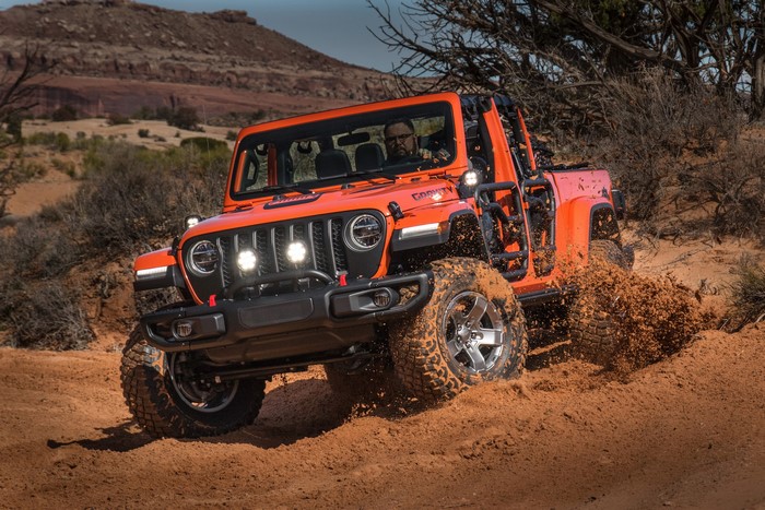 2019 Jeep Gladiator Gravity off-roading