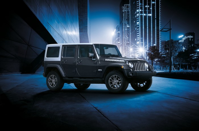 Grey Jeep Wrangler Unlimited JK Edition SUV