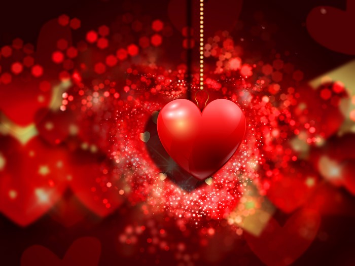 4K Valentine's Day Red Heart