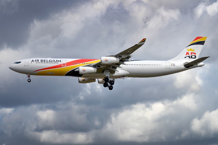 Air Belgium Airbus A340-300 Aircraft