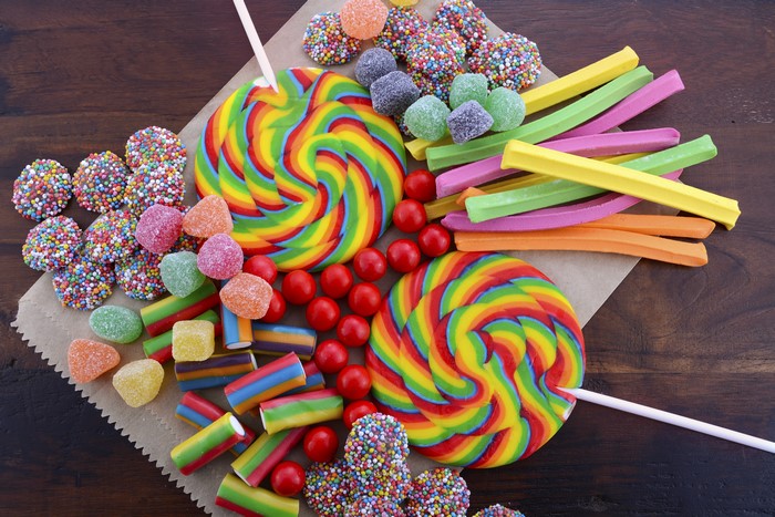 4K Lollipop Sweets Candy Marmalade
