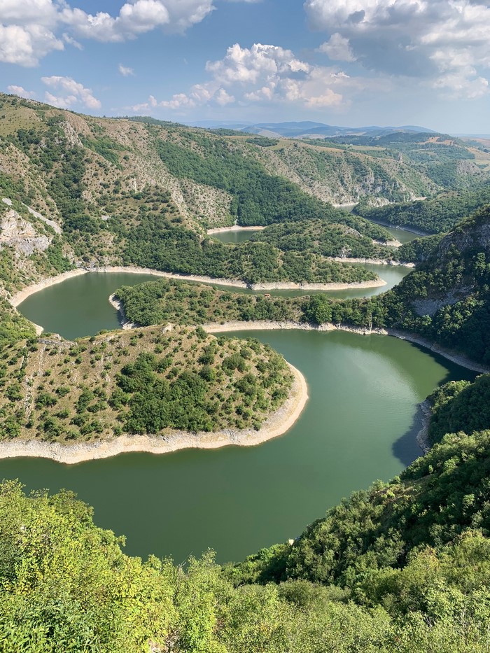 Meanders of the Uvac River in Serbia
