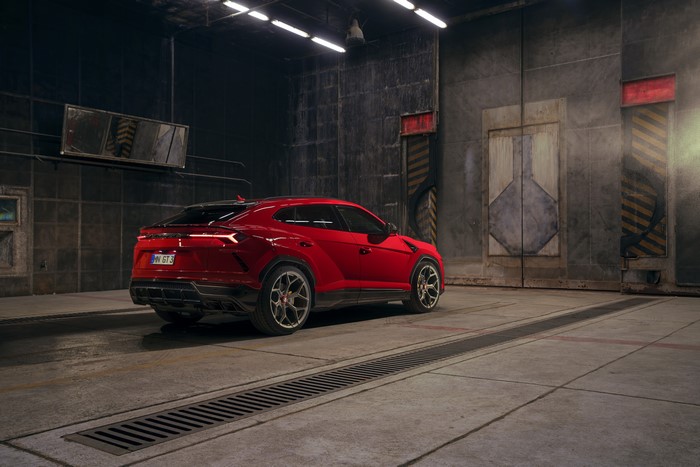 Red Lamborghini Urus Novitec 2019 Crossover