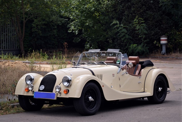 Cream Morgan Roadster Convertible