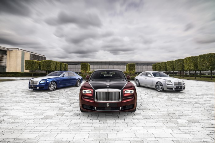 Rolls-Royce Ghost Zenith Collection cars