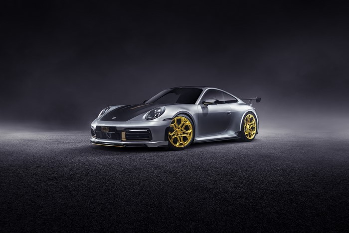 Silver TechArt 911 Carrera 992 Porsche