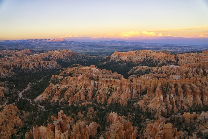 Bryce Canyon National Park Scenic Canyon View