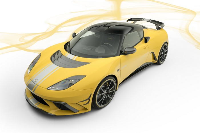 Yellow 2019 Mansory Evora GTE Lotus