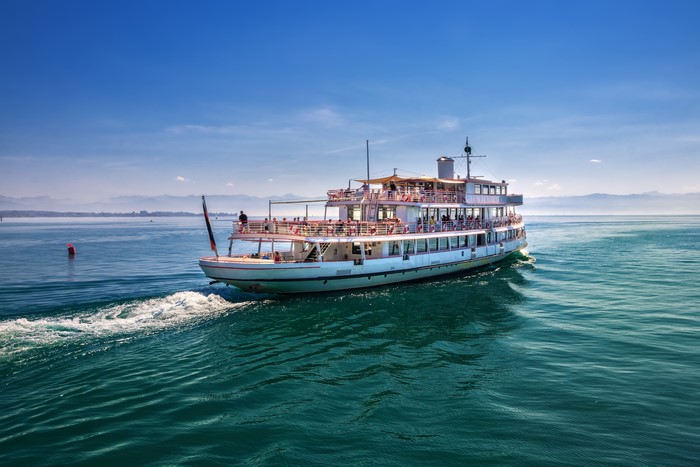 Riverboat on Lake Constance, Germany