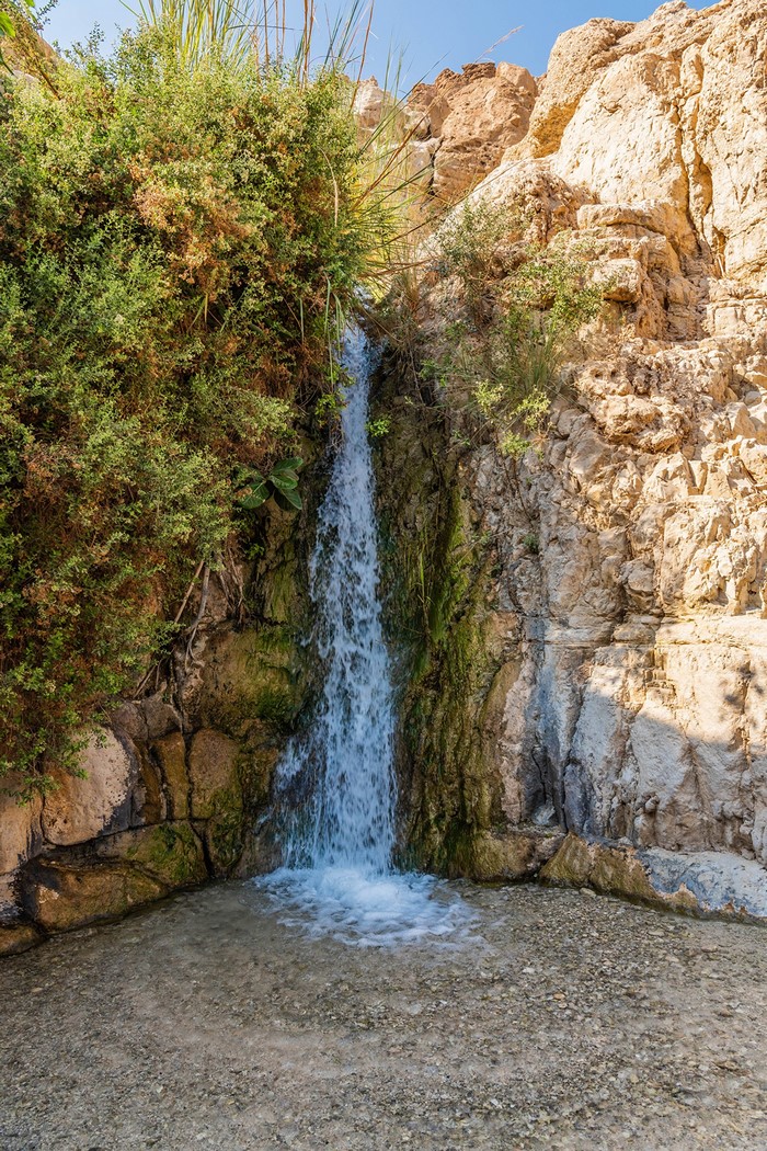 David's Waterfall in Israel