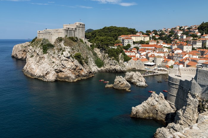 Fort Lovrijenac and Dubrovnik Old Town, Croatia