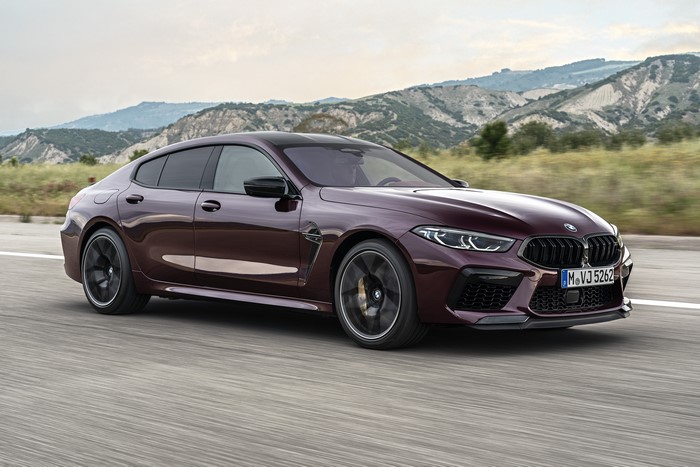 BMW M8 Gran Coupe F93 2019 in motion