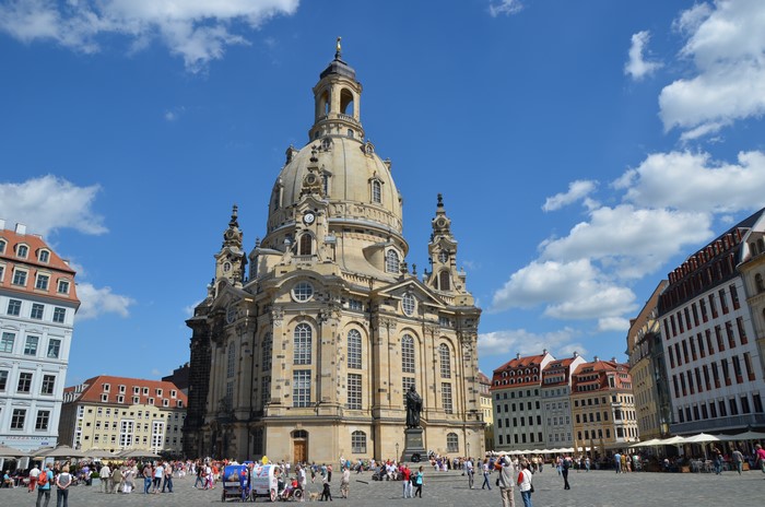Frauenkirche Church in Dresden, Germany