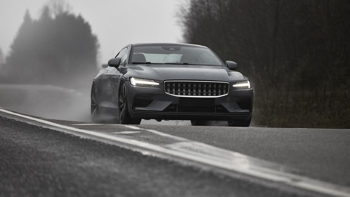 Polestar 1 2019 Grey Car Front