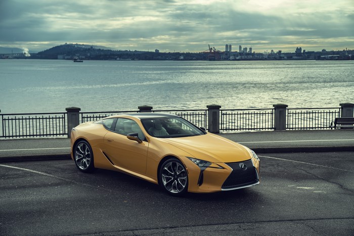 Yellow 2019 Lexus LC 500 Inspiration Series Coupe