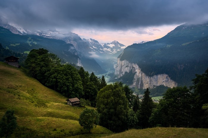 4K, Wengen, Lauterbrunnen, Mountains, Switzerland, HD Wallpaper | Rare ...