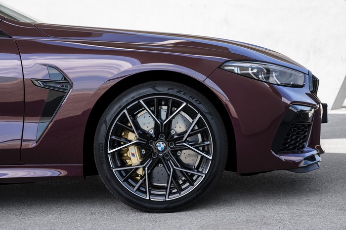 4K BMW M8 Gran Coupe Competition F93 Wheel