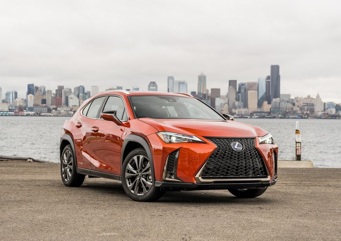 2019 Lexus UX 250h F SPORT in Orange