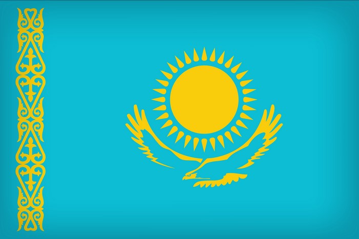 Flag of Kazakhstan