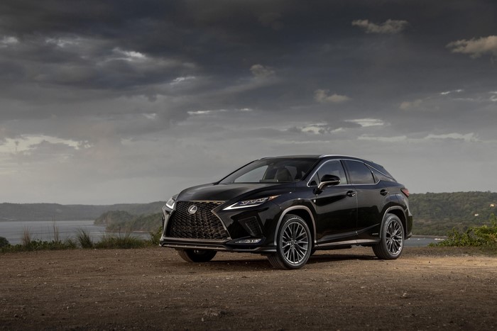 Black 2020 Lexus RX 450h F SPORT SUV