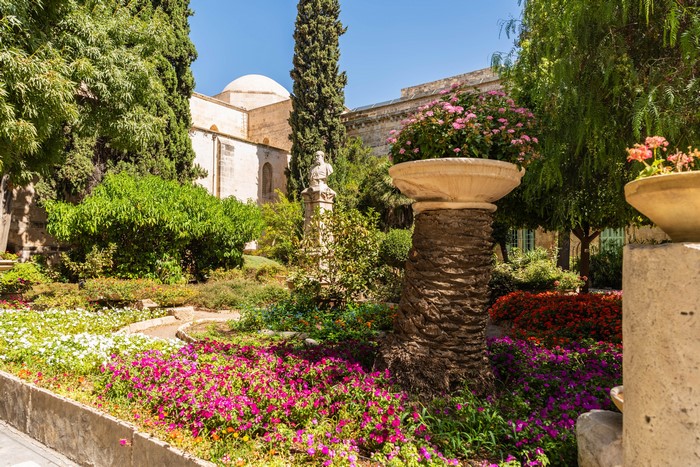 Church of Saint Anne in Old Jerusalem, Israel Gardens