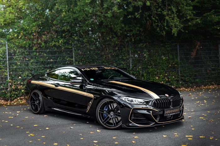 Black Manhart BMW 8-Series M850i 4K
