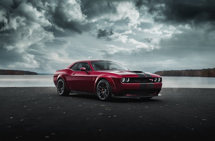 Red 2019 Dodge Challenger SRT Hellcat Widebody
