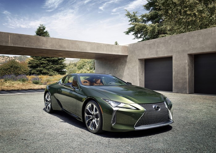 Green 2020 Lexus LC 500 Inspiration Series Coupe