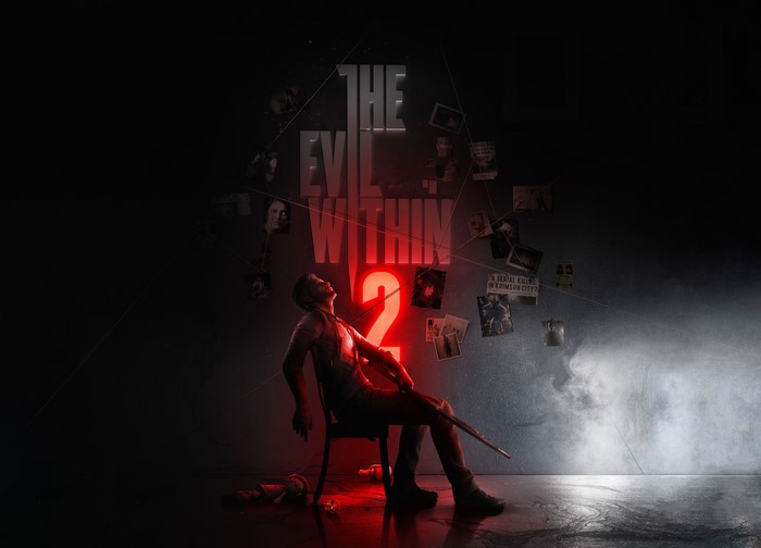 Sebastian Castellanos from The Evil Within 2 with shotgun