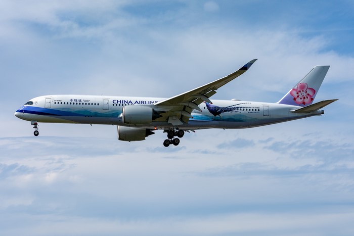 China Airlines Airbus A350-900 Passenger Airplane
