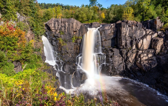 Pigeon River High Falls in Canada