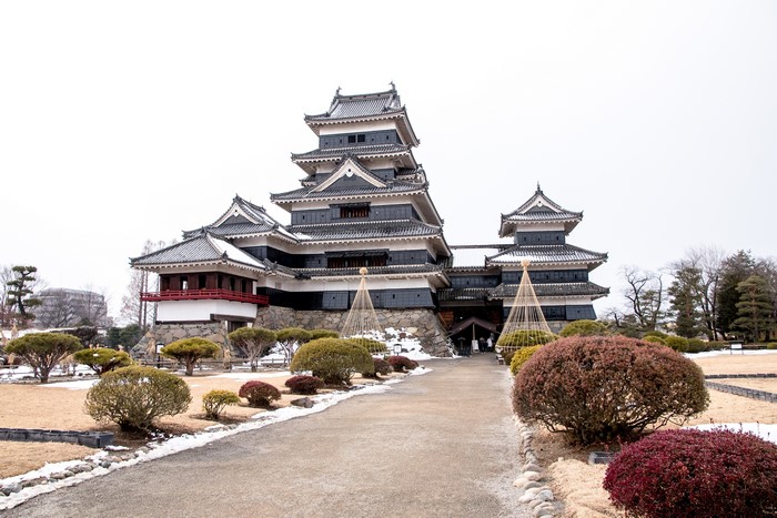 Matsumoto Castle in Nagano Prefecture, Japan