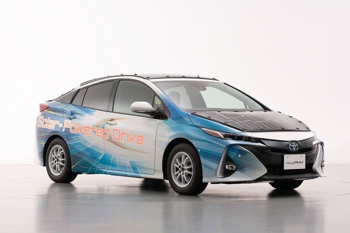 2019 Toyota Prius PHV Solar-Powered Drive Prototype