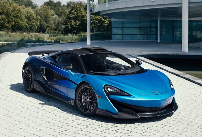 4K Blue McLaren MSO 2019 600LT Comet Fade